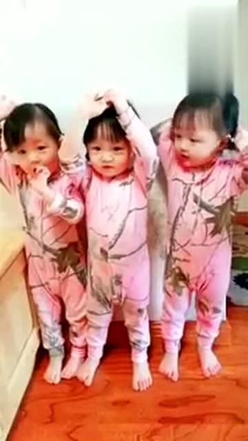 吃瓜视频三胞胎女孩子,吃瓜视频中的甜蜜日常
